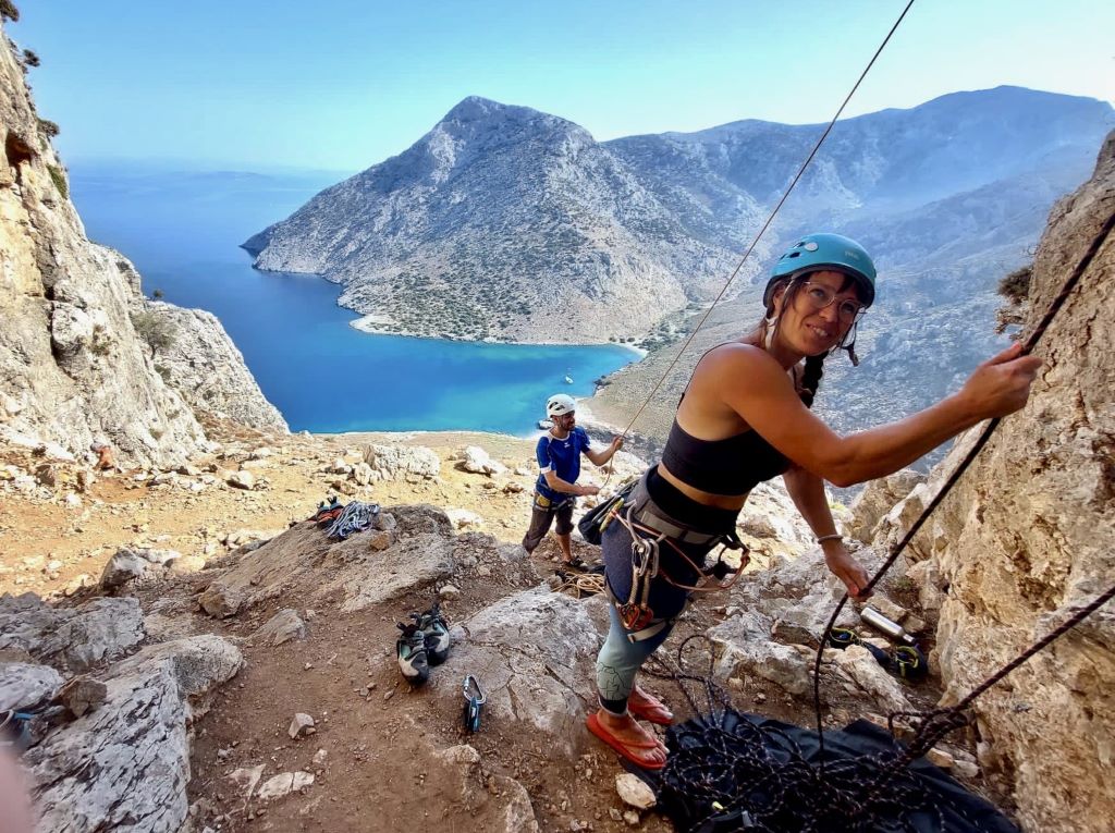 Klettern und Yoga auf Kalymnos