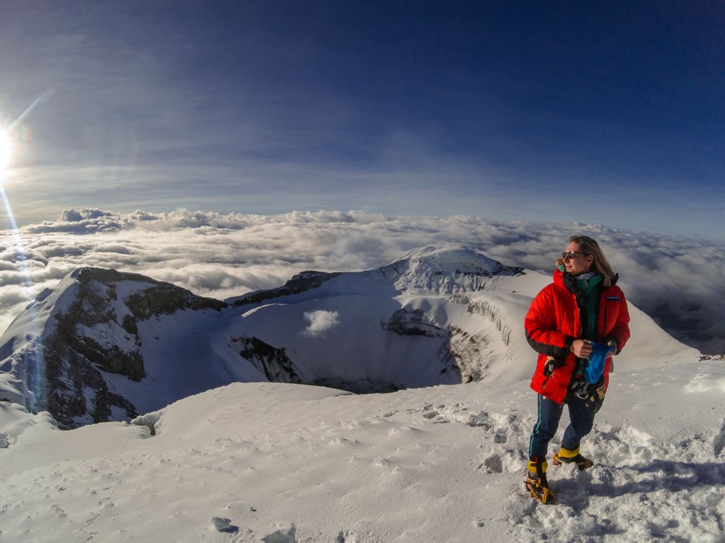 Chimborazo, 6263 m, Cotopaxi, 5897 m