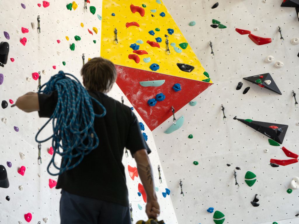 Aufblühen in der Halle